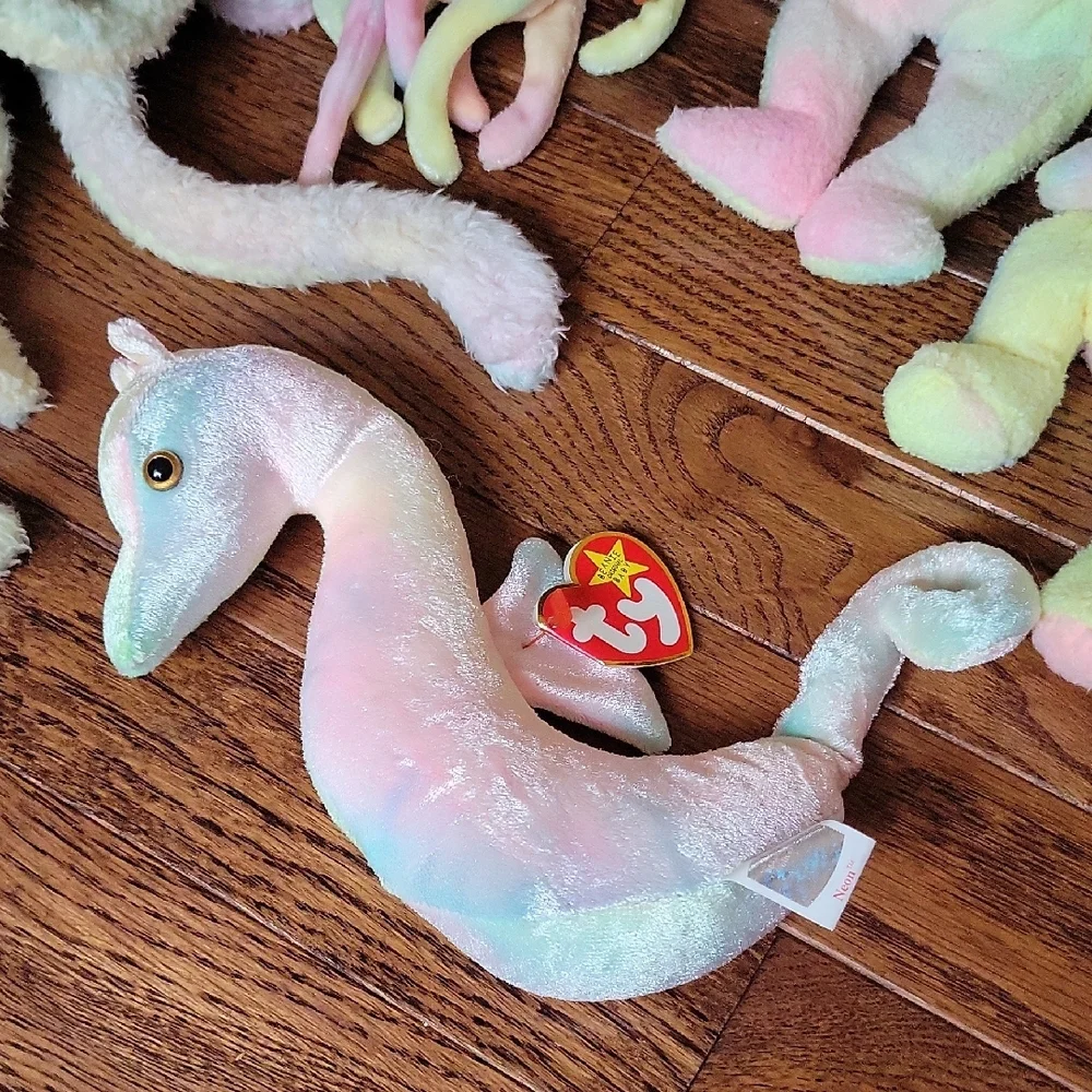 Tie Dye Ty Beanie Baby Bundle - Picture 2 of 6